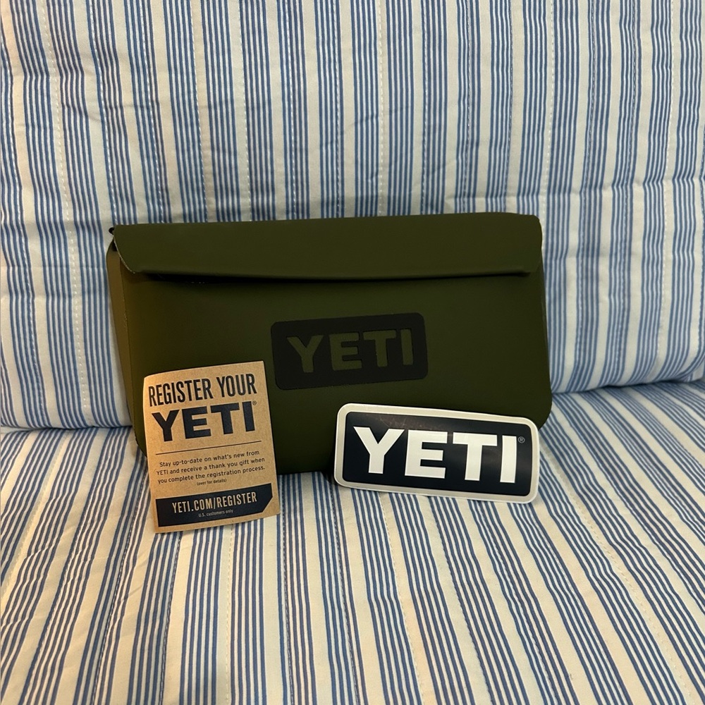 Yeti Sidekick Dry 1L Waterproof Gear Case ~ Olive~BNNU~SOLD OUT ON YETI WEBSITE